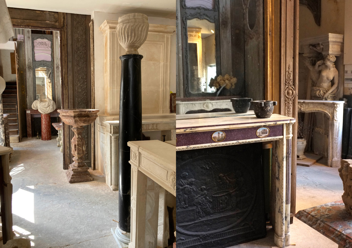 Pouillon Antiquités - Restauration et installation de cheminées anciennes