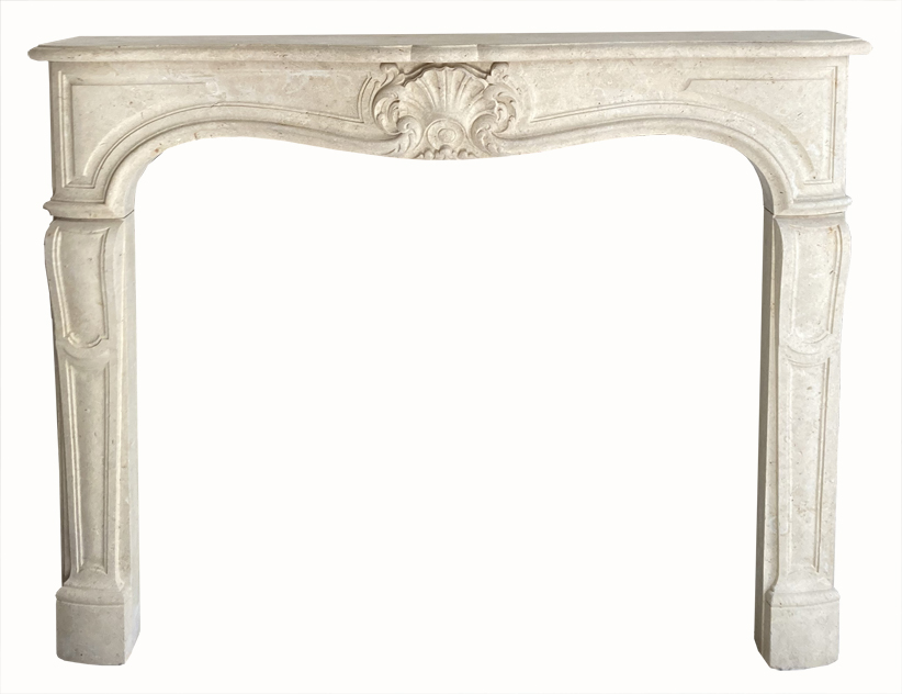 cheminee louisXV pierre