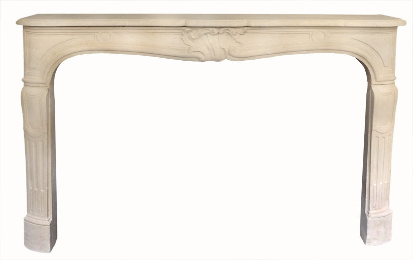 cheminee louisXV pierre